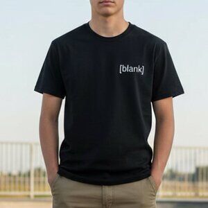 NWOT Urban Streetwear Men’s Teen Unisex Cotton Short Sleeve Black Tee size S